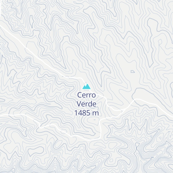 Map of Cerro Verde