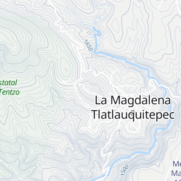 Map of Cerro El Calvario