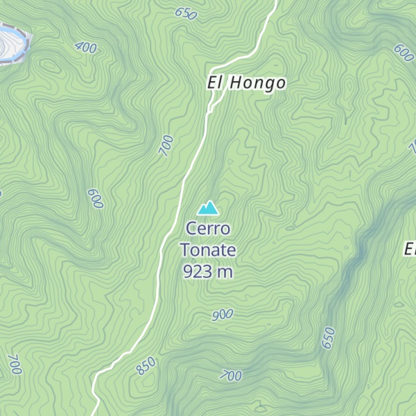Map of Cerro Tonate