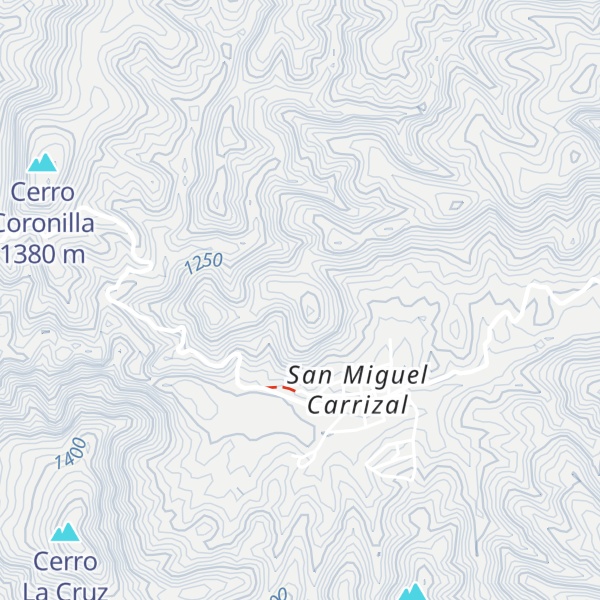 Map of Mala Cumbre