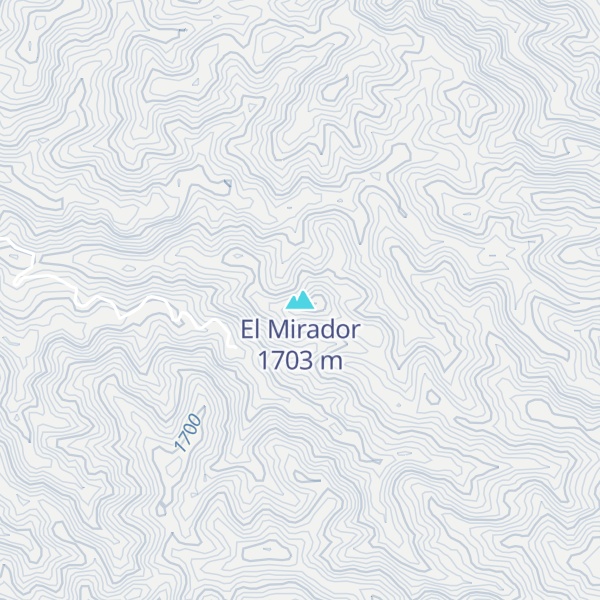 Map of El Mirador
