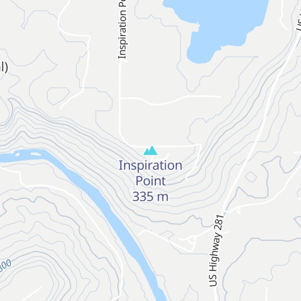 Map of Inspiration Point