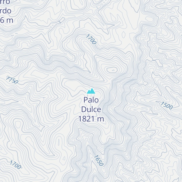 Map of Palo Dulce