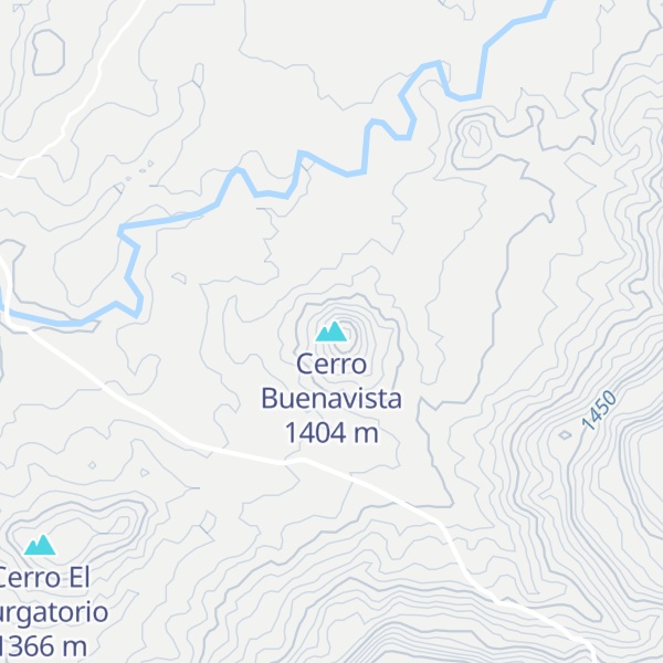 Map of Cerro Buenavista