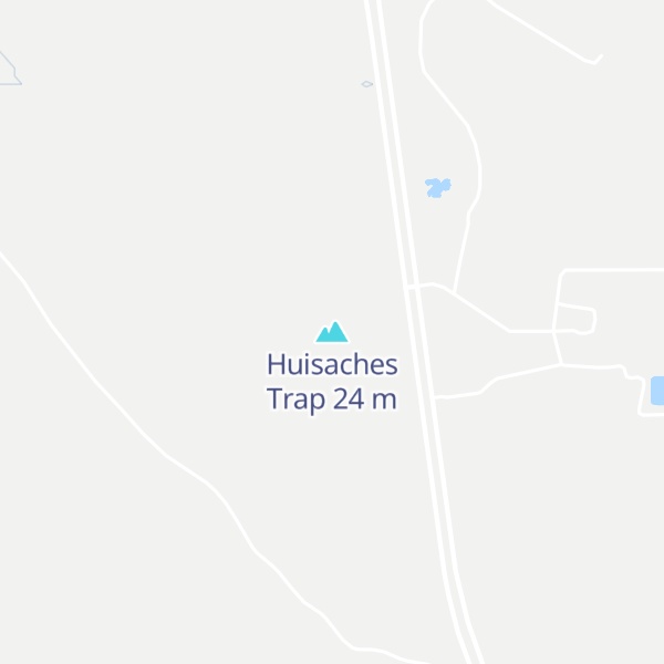 Map of Huisaches Trap