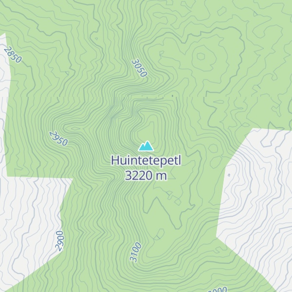Map of Huintetepetl