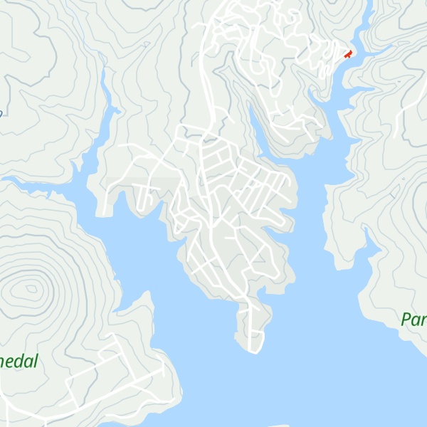 Map of Cabañas de Valsequillo