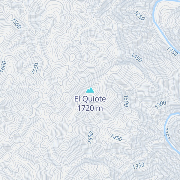 Map of El Quiote