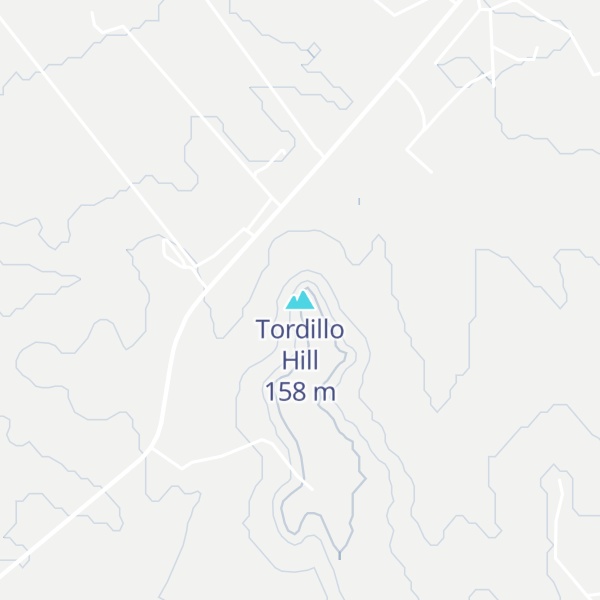 Map of Tordillo Hill