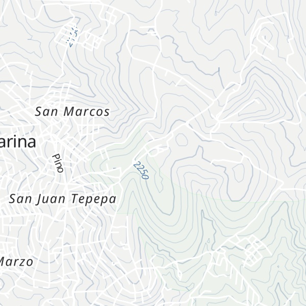 Map of Cerro Tlanaxcaso