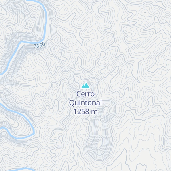 Map of Cerro Quintonal