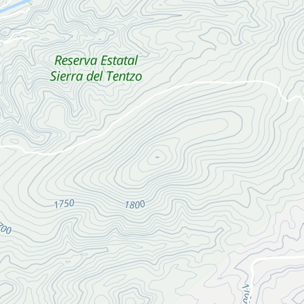 Map of Cerro Tlaltecayo