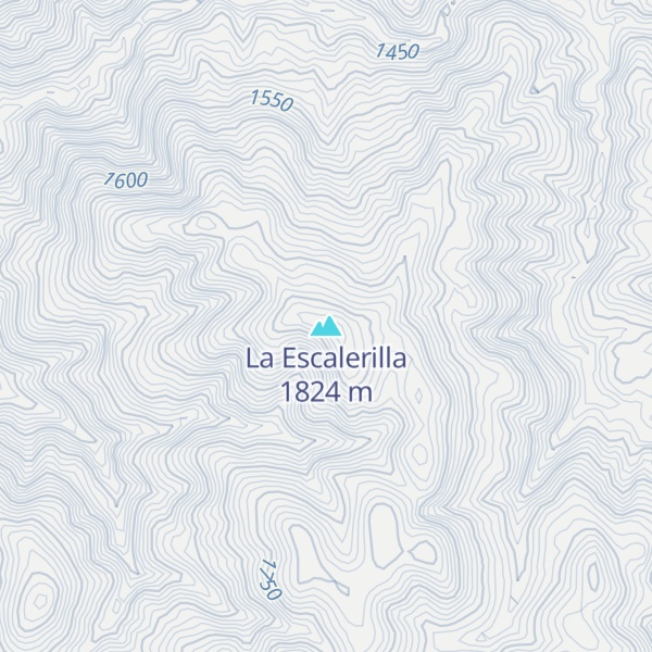 Map of La Escalerilla