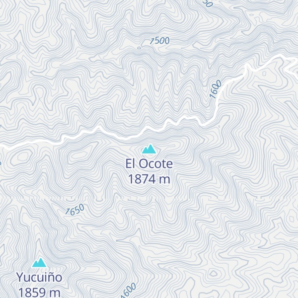 Map of El Ocote