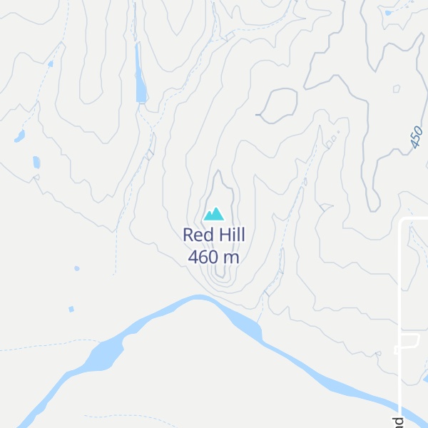 Map of Red Hill