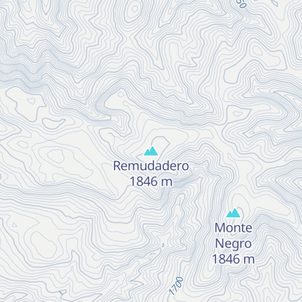 Map of Remudadero