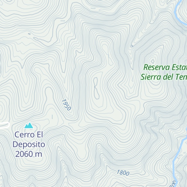 Map of Cerro Huilacayo