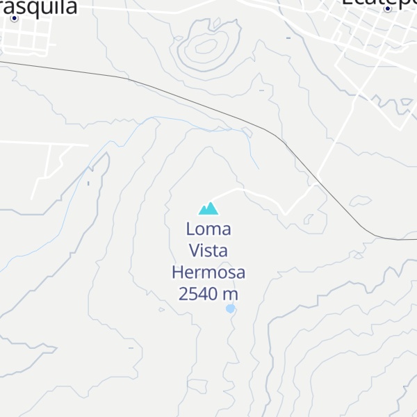 Map of Loma Vista Hermosa