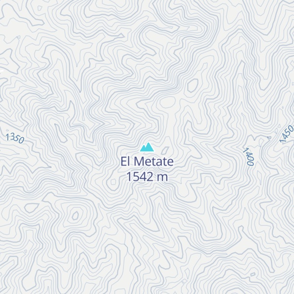 Map of El Metate