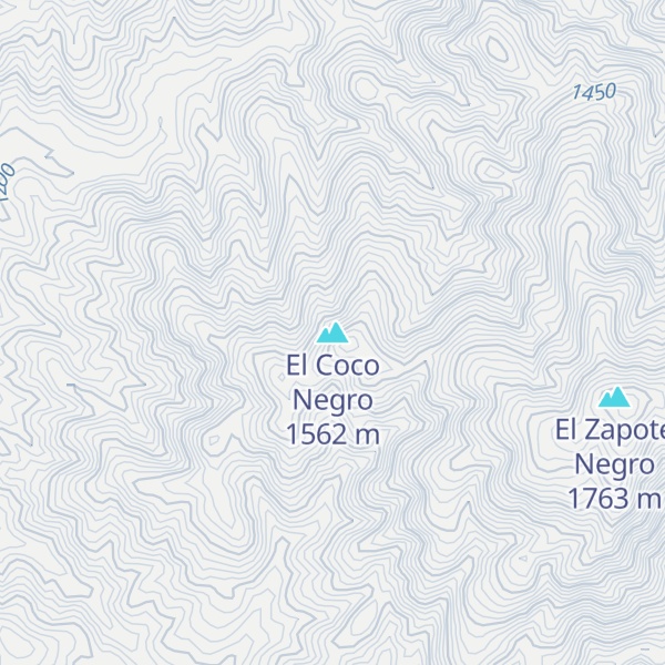 Map of El Coco Negro