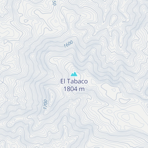 Map of El Tabaco