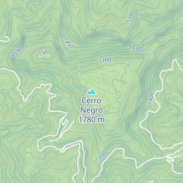 Map of Cerro Negro