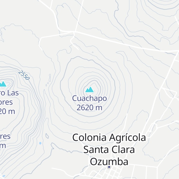Map of Cuachapo