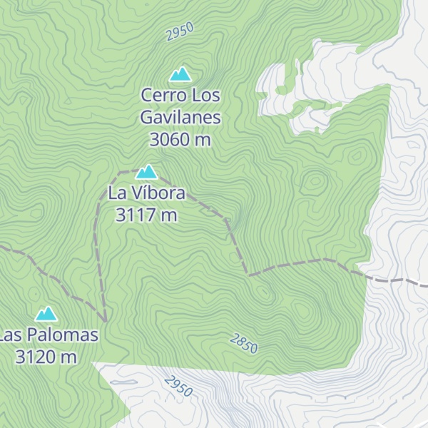 Map of El Peñón