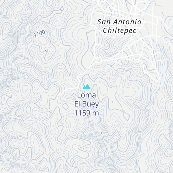 Map of Loma El Buey