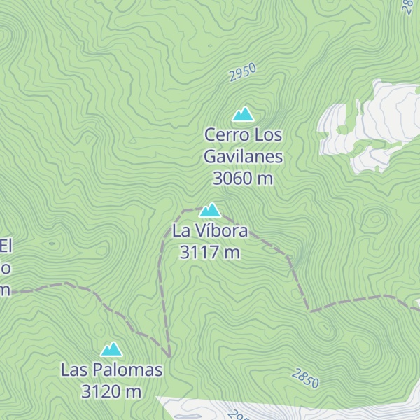 Map of La Víbora