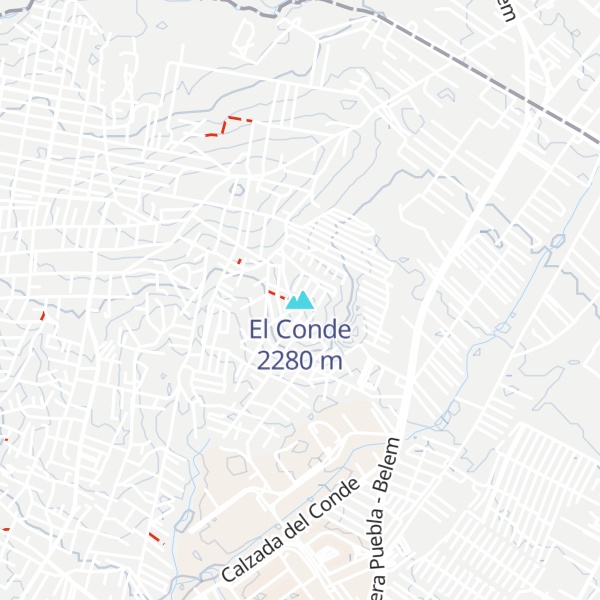 Map of El Conde