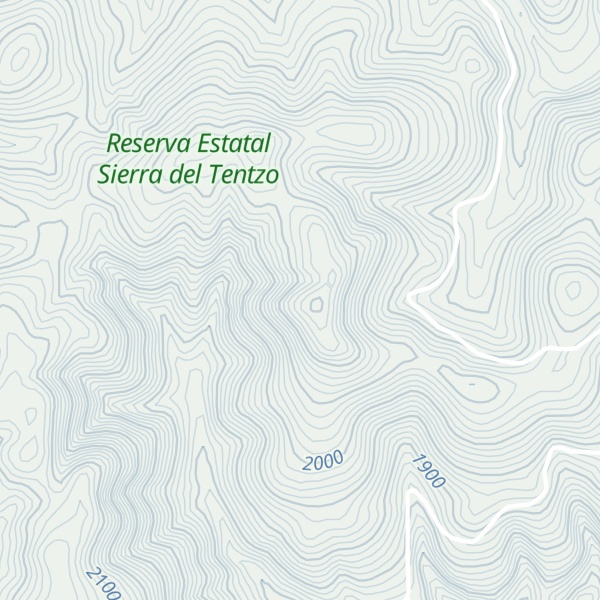 Map of Cerro Tonale