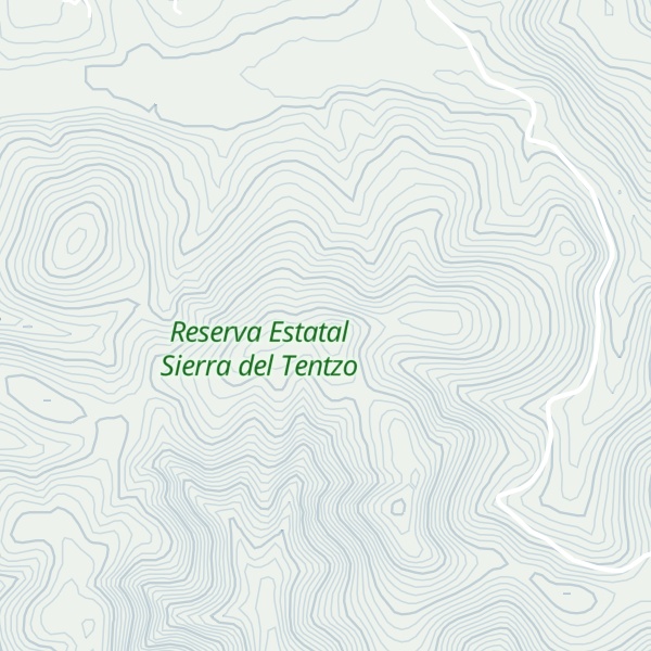 Map of Cerro Pelón