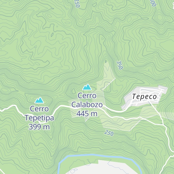 Map of Cerro Calabozo