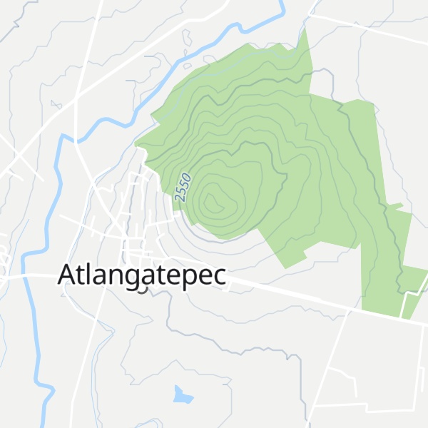 Map of Las Aguas de Abajo