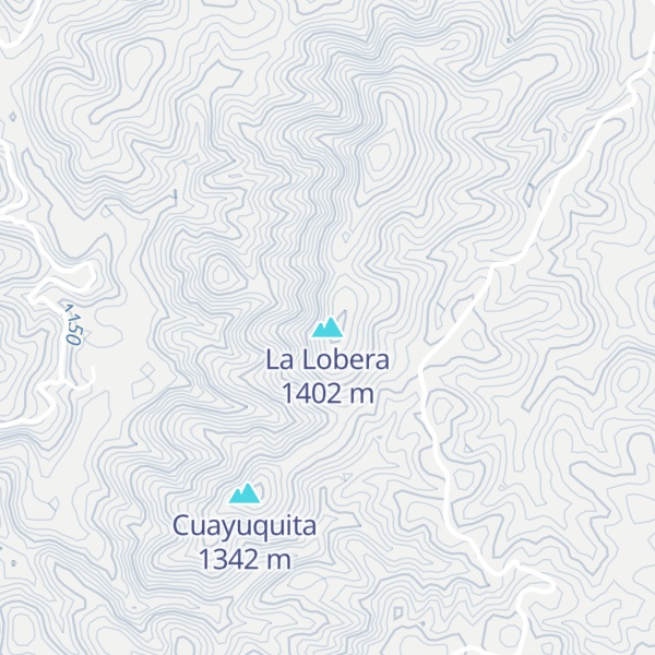 Map of La Lobera