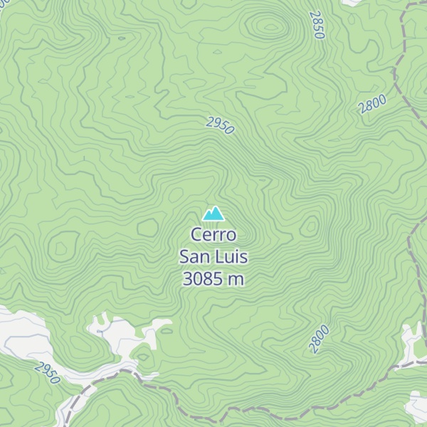 Map of Cerro San Luis