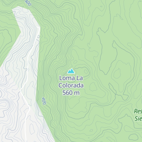 Map of Loma La Colorada