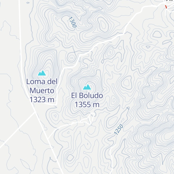 Map of El Boludo