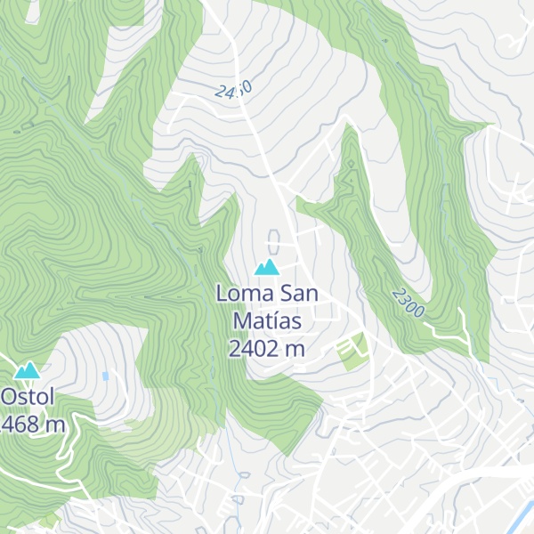 Map of Loma San Matías