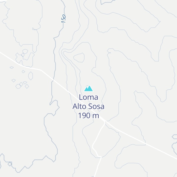 Map of Loma Alto Sosa