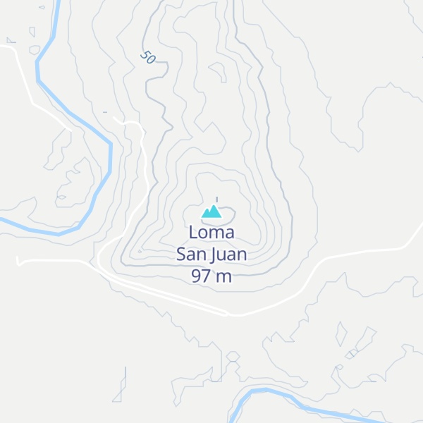 Map of Loma San Juan