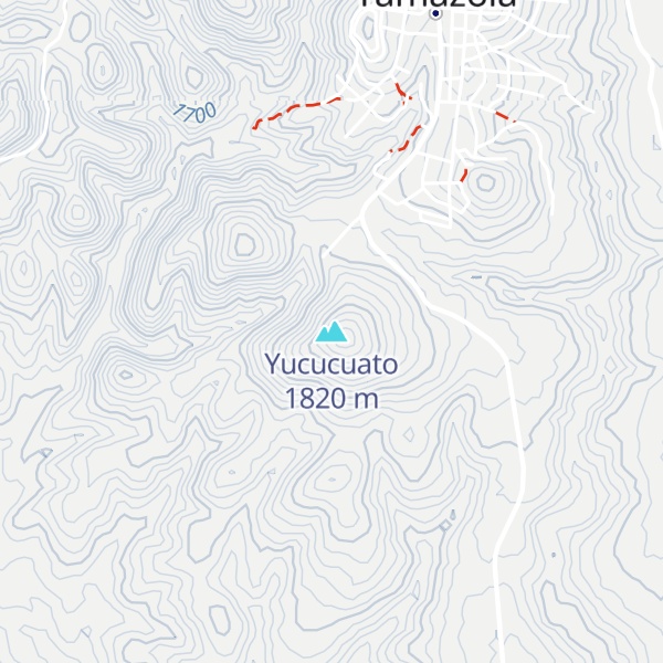 Map of Yucucuato