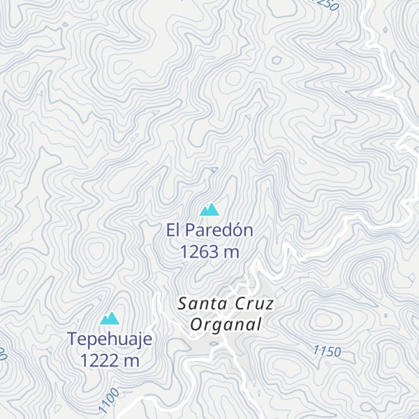 Map of El Paredón