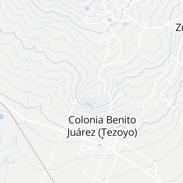 Map of Loma Tezoyo