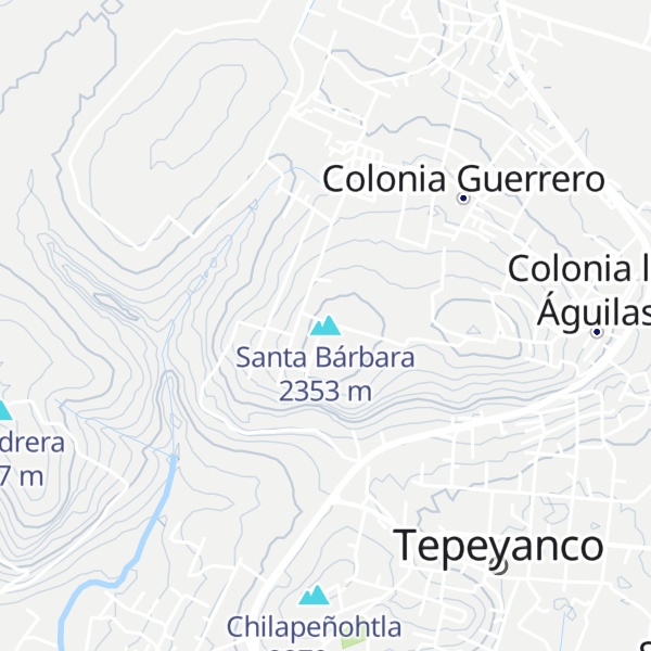 Map of Santa Bárbara