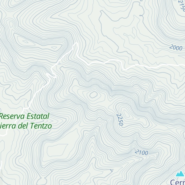 Map of Cerro El Carril