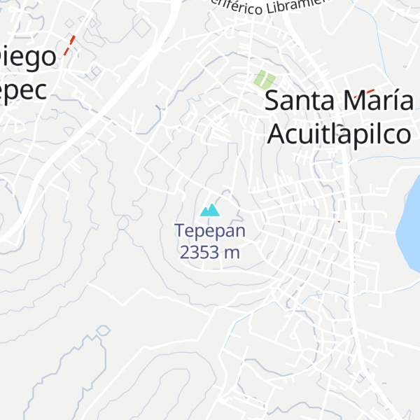 Map of Tepepan