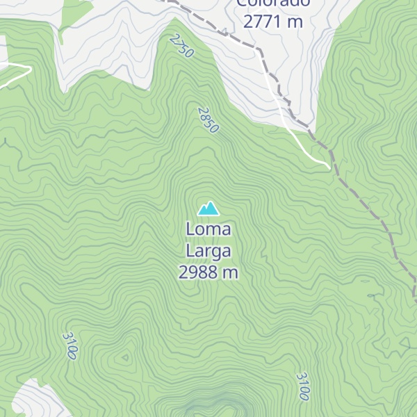 Map of Loma Larga