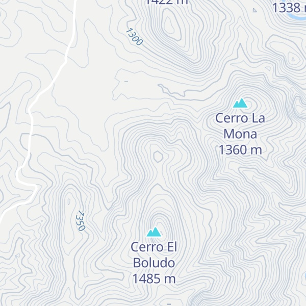 Map of Cerro Muñeca de Piedra